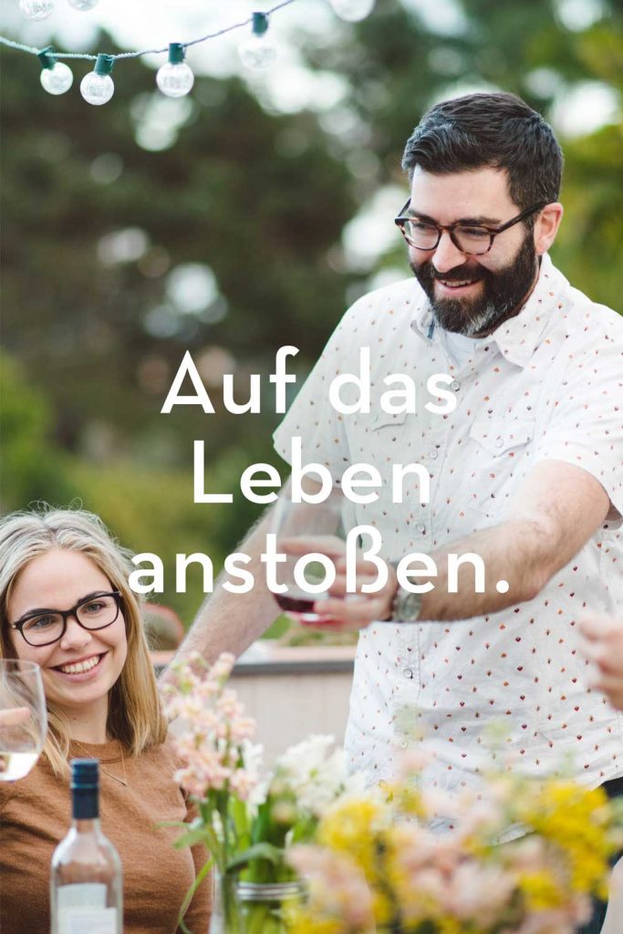 Weiler Möbel – Gartenmöbel – Auf das Leben anstoßen